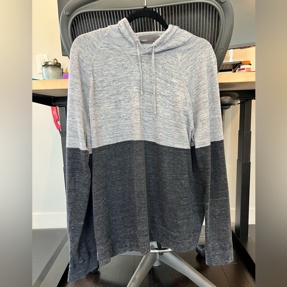 Men’s Vince Cashmere Hoodie (Size XL)